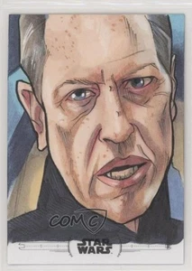 2020 Topps Star Wars Chrome Perspectives 1/1 Brad Hudson Auto Sketch a2v - Picture 1 of 3