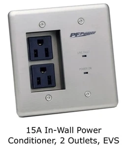 Panamax MIW-POWER-PRO-PFP Condizionatore di Alimentazione da Parete 15A, 2 Prese - Foto 1 di 1