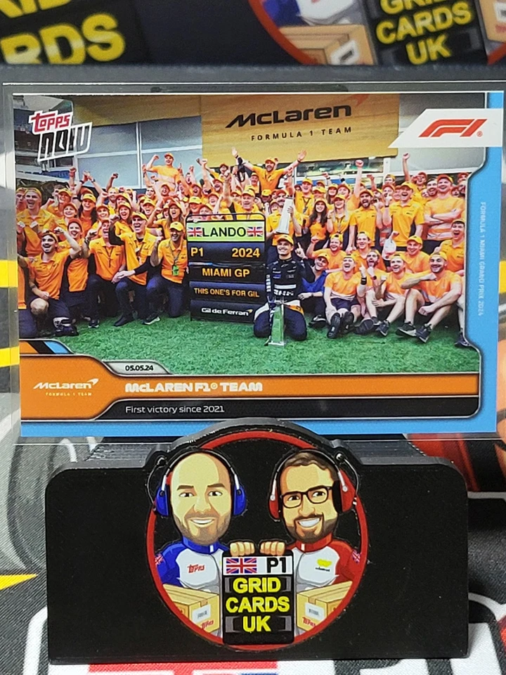 Topps NOW F1 2024 - Base Cards - Image 1 of 1