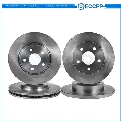 Front Rear Brake Discs Rotors For 2005-07 Chevrolet Cobalt 2.0L Foto 1 de 4
