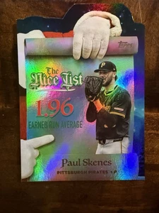 PAUL SKENES 2025 Topps Holiday Making The Nice List #MNL-11 Pirates - Foto 1 di 4