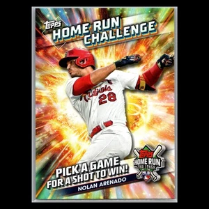 2024 Topps Series 1 - #HRC-23 Nolan Arenado Home Run Challenge - Cardinals - Picture 1 of 2