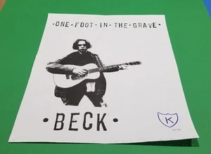 BECK ORIGINAL 94' ONE FOOT IN THE GRAVE RARE RARE PROMO ONLY POSTER K RECORDS  - Bild 1 von 16