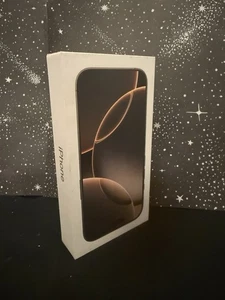 Original Apple iPhone 16 Pro Max Desert Titanium boîte vide uniquement - Photo 1 sur 5