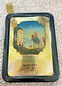 PRETTY! Vintage Hubbard Standard Service Thermometer + Landscape - Picture 1 of 3