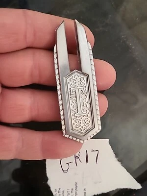 72 Oldsmobile Toronado 1971 techo vela panel emblema insignia contenedor gr17 Foto 1 de 4