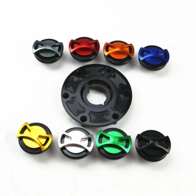 Cubierta de tapa de tanque de combustible CNC con pajarita para BMW R1200RT R1200GS AD R1200RS R1200R Foto 1 de 4