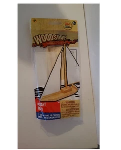 Woodshop Segelboot Bau- und Spielset - einfach zusammenzubauendes Spielzeug - Bild 1 von 2
