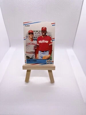 1988 Fleer - #627 John Franco, Steve Bedrosian, Game Closers. - Image 1 of 2