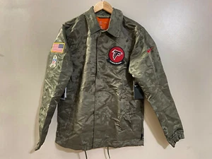 Nike Salute To Service Atlanta Falcons Jacke AT7773-222 Olive Camo Herren M NEU - Bild 1 von 9