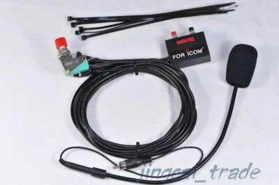 8-pin Hands-free Microphone for ICOM IC2200H IC2720 IC2820 IC7100 Car Radio - Image 1 of 3