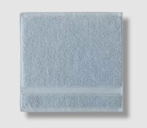 $20 Charisma Blue Classic Cotton Bathroom Wash cloth Towel 13" x 13" - Picture 1 of 1