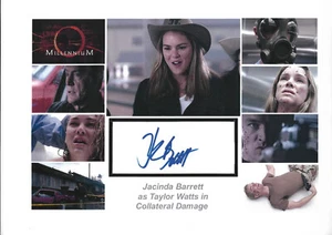 Millennium - Jacinda Barrett autograph & display  - Picture 1 of 1