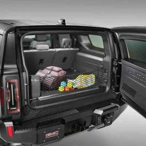 2022-2025 GMC Hummer EV SUV Vertical Cargo Net 85116029 Black w/ Pouch OEM GM - Picture 1 of 2