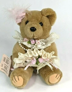 Oso de peluche Bearly People Fan Dancer FD1 1990 vintage - Imagen 1 de 7