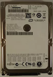 Fujitsu 80GB SATA 5400rpm 2.5in HDD ( CA07018-B048 MHZ2080BH ) USED - Picture 1 of 5