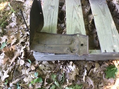 ORIGINAL 1956 F100 FORD  & TRUCK BATTERY TRAY ASSEMBLY 1957 1958 1959 1960 - Image 1 of 3