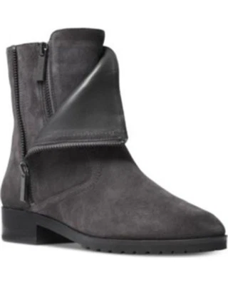 7.5 MICHAEL KORS ANDI BOTÍN PLANO CUERO BOTINES PLEGABLES MUJER ZAPATOS Foto 1 de 4