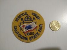Écusson Scoutisme Scouts Service Troop California State Air 1950