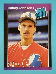 1989 Donruss RC Randy Johnson Montreal Expos #42 ⚾ - Foto 1 di 2