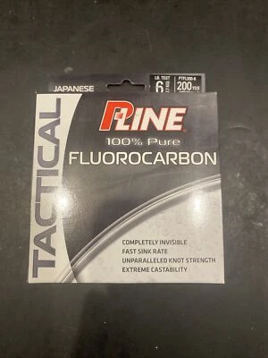 Prueba táctica de fluorocarbono P Line 200 yardas 6 lb Foto 1 de 2