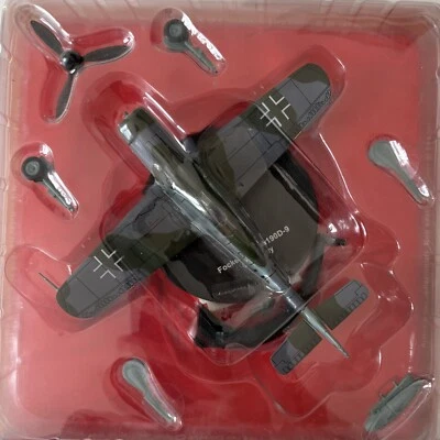 Modellino di Aereo Militare Tedesco Focke-wulf Fw190D-9 in Scala 1:72, Die-cast - Immagine 1 di 2