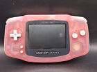 Handheld GBA Nintendo Game Boy Advance Konsole Transparent Rosa Pink