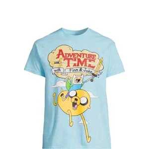 3XLARGE Adventure Time Finn Jake TV Show Cartoon Graphic T Shirt Men's Size - Picture 1 of 4