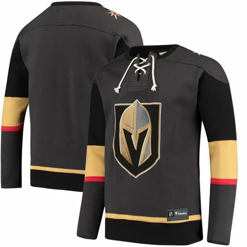 Vegas Golden Knights Fanatics Franchise Pullover Jersey Sweatshirt NEW Large L Cover