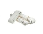 3 Strand Natural Cotton Rope Sash Cord White Twine Washing Clothes 6mm - 24mm