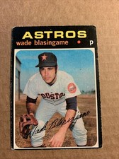 #79 Wade Blasingame Houston Astros picture￼   1971 Topps Cb26