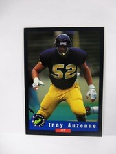 1992 Classic Draft Football Picks #74 Troy Auzenne RC California Golden Bears