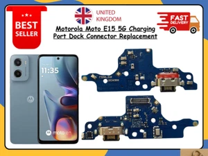 Für Motorola Moto E15 Ladebuchse Dock Connector Flex Kabel Mikrofon Ersatz UK - Bild 1 von 4