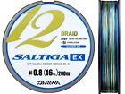 Daiwa Fishing PE Line UVF SALTIGA SENSOR 12 BRAID EX+Si 200m #1.5-31 lb 5 Colors
