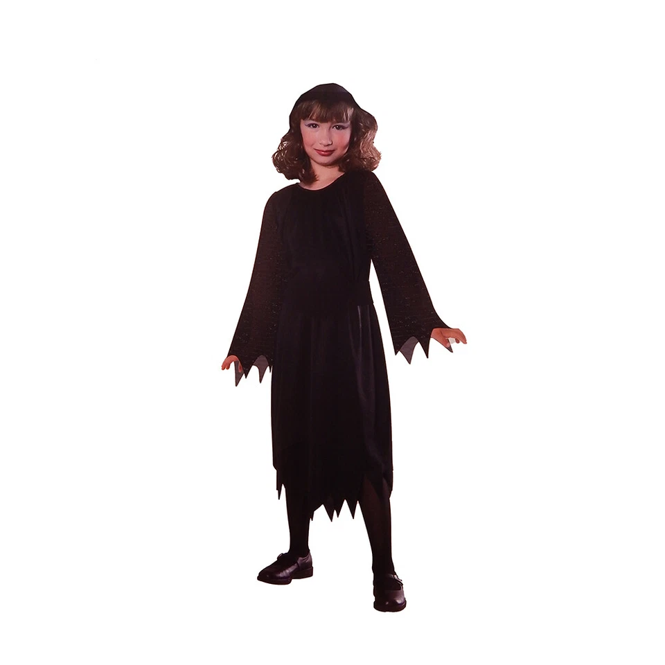 Disfraz de Bruja Bruja Salvaje Rubie 'N Vestido Negro y Cinturón Niño Talla M 8-10 Foto 1 de 1