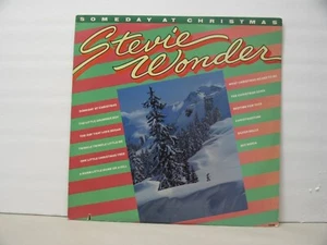 STEVIE WONDER 33 RPM SOMEDAY AT CHRISTMAS MOTOWN RECORDS 5255ML VG++ - Picture 1 of 3