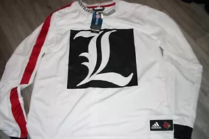 Louisville Cardinals Basketball Team Issued Adidas Warm up Pullover 2X - Picture 1 of 3