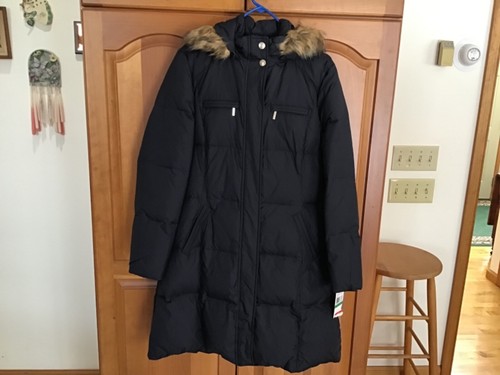 MICHAEL KORS Cappuccio in finta pelliccia trapuntato L nuovo con etichette nuovo con etichette caldo!