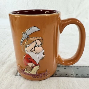 Disney Disneyland Resort Grumpy 3D Raised Design Ceramic Mug Cup Snow White - Picture 1 of 10