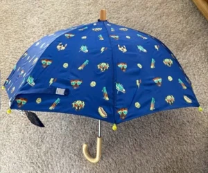 Hatley Kids Printed Umbrella One Size, Dogs\ Skateboards - Picture 1 of 5