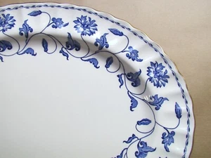 SPODE BLUE COLONEL Y6235 GILT TRIM 14¾" OVAL PLATTER (Ref8353) - Picture 1 of 3