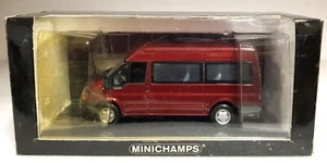 Minichamps 430089400, Ford Transit Base Van techo medio, salsarot, 1/43, NUEVO Y EMBALAJE ORIGINAL - Imagen 1 de 5
