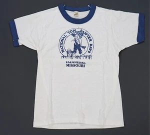 Rare VTG SCREEN STARS National Tom Sawyer Days Hannibal Missoui T Shirt 90s 14 - Picture 1 of 11