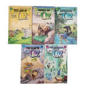 Oz Books 2-6 L Frank Baum Del Rey Fantasy Classic Vintage Paperback Editions - Imagen 1 de 17