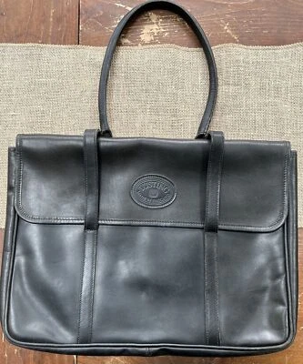 Maletín Bolso de Negocios Tusting Vintage - Cuero de becerro ¡Hermosa Artesanía! Foto 1 de 4