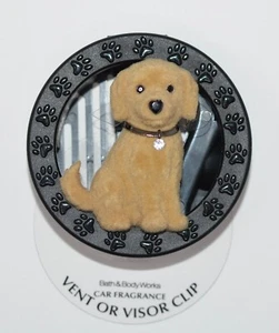 BATH & BODY WORKS BLACK DOG LAB SCENTPORTABLE HOLDER VENT VISOR CLIP CAR FRESHEN - Picture 1 of 4