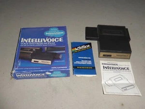 INTELLIVISION INTELLIVOICE VOICE SYNTHESIS MODULE W BOX MODEL NO 3330 MATTEL - Picture 1 of 5