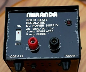 Retro/Vintage Miranda Solid State ODR122 - Top Zustand - Photo 1/4