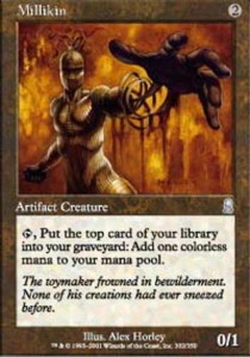 Millikin ~ Heavily Played Odyssey MTG Magic UltimateMTG Artifact Card - Image 1 of 1