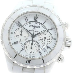 CHANEL J12 H1007 Date Chronograph White / Silver Dial Automatic Men's _871583 - Picture 1 of 6